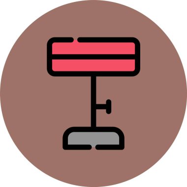 Gıda simgesinin vektör illüstrasyonu