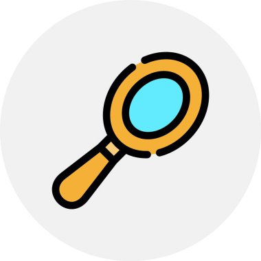 Arama simgesi vektör illüstrasyonu