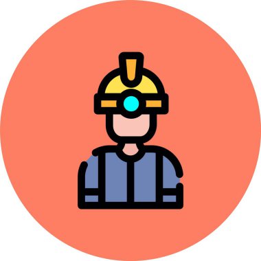 Avatar simgesi, vektör illüstrasyonu