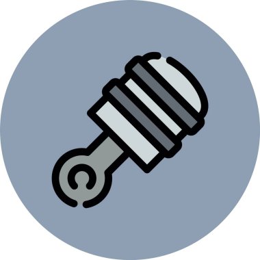 Seo simgesinin vektör illüstrasyonu