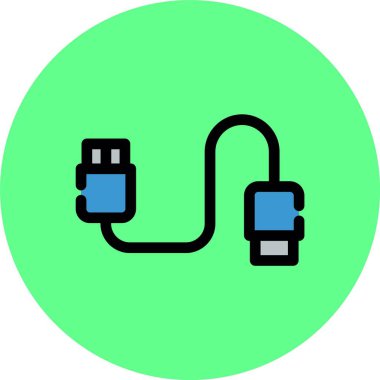 Flug Düz Vektör Simgesi