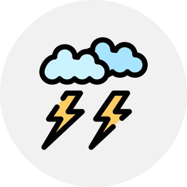 vektör Bulut simgesi illüstrasyonu