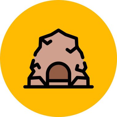 illüstrasyon taşı ev simgesi