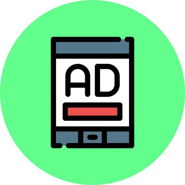 Web reklam renk simgesi