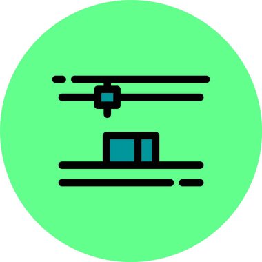 Web kullanımı için Basit Vektör Simgesi Yazdırılıyor