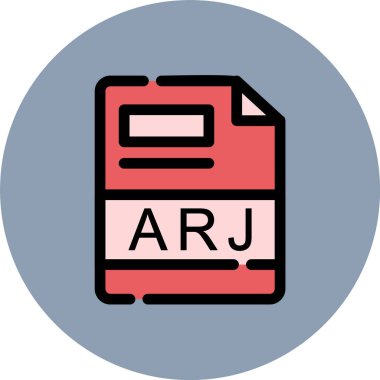 dosya biçimi simgesi, vektör illüstrasyonu