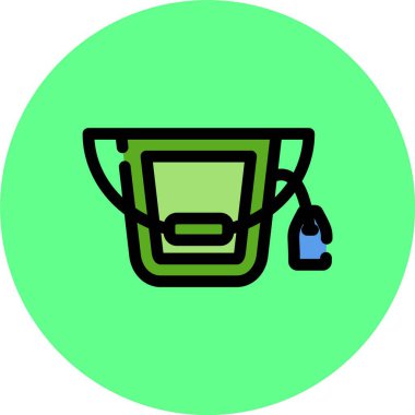 Gıda simgesinin vektör illüstrasyonu