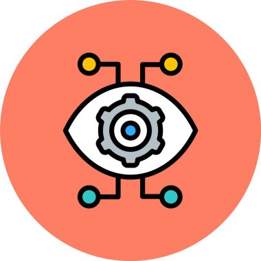 vektör gözü resmetmesi