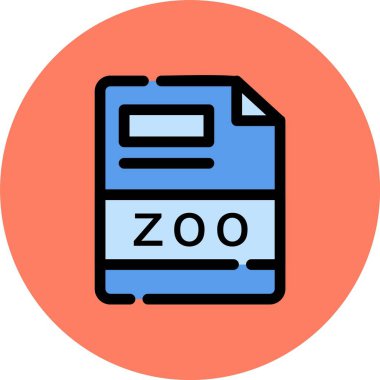 Belge simgesinin vektör illüstrasyonu