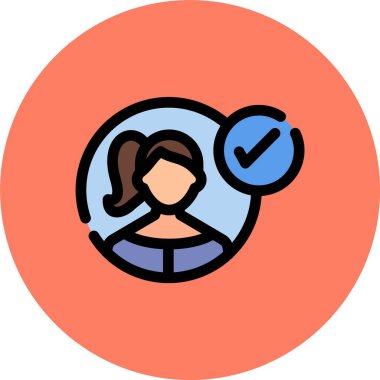 kadın kullanıcı profili görünümü