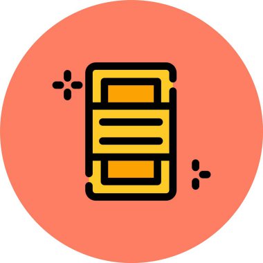 Vektör Defteri Simgesi illüstrasyonu