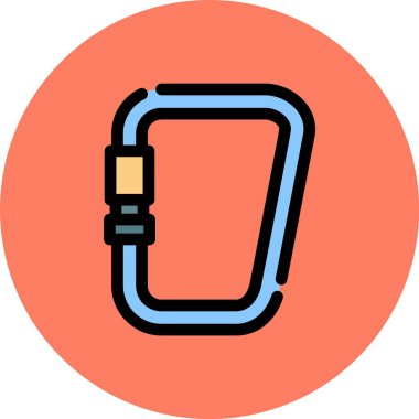 Seo ve simgenin vektör illüstrasyonu