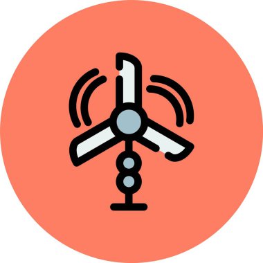 vektör air fan ico