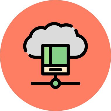 Modern eğitim ikonunun vektör illüstrasyonu