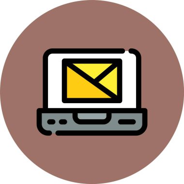 e- posta simgesi, vektör illüstrasyonu