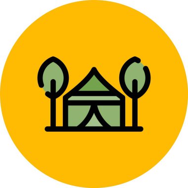 Benzersiz ev vektör simgesi