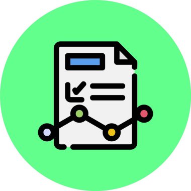 Dosya. Web simgesi basit illüstrasyon