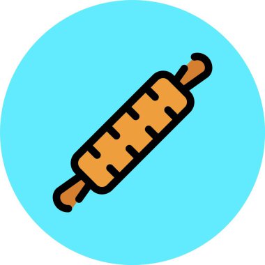 Gıda simgesinin vektör illüstrasyonu