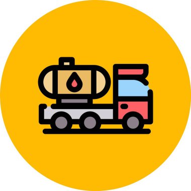 Benzin deposu. Basit tasarım