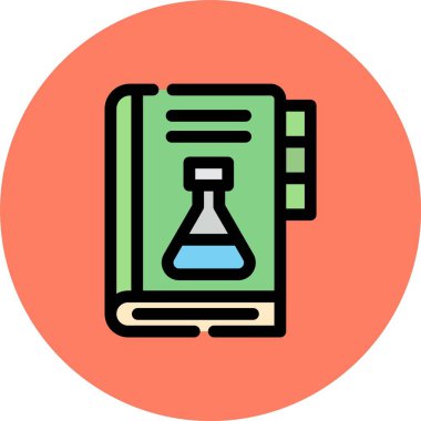 vektör matarası düz simgesi