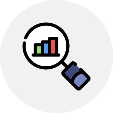 seo modern simgesinin vektör illüstrasyonu