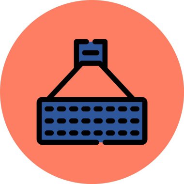 Gıda simgesinin vektör illüstrasyonu