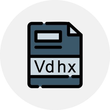 dv simgesi vektör illüstrasyonu