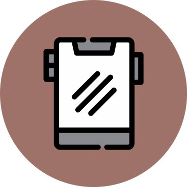 pil vektör simgesi modern illüstrasyon