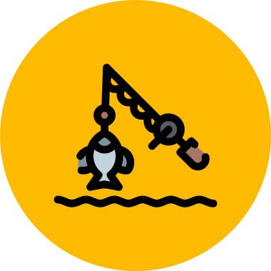 Beyaz arkaplanda vektör çapa düz simgesi