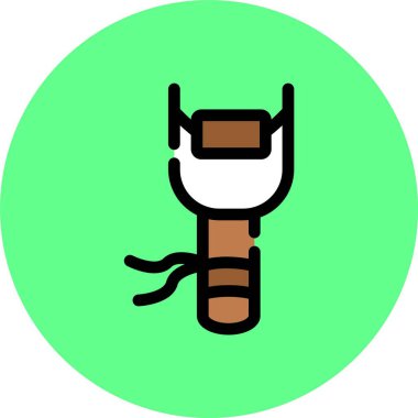 Eşsiz covid 19 vektör sembol