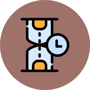 Bir araba simgesinin vektör illüstrasyonu