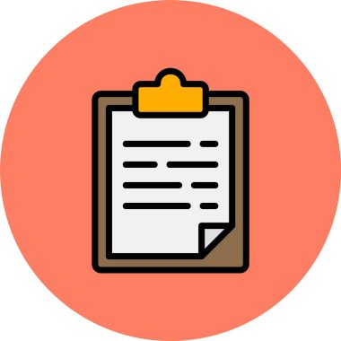 Web kullanımı için Gündem Basit Vektör Simgesi