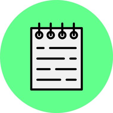 Takvim simgesi vektör illüstrasyonu