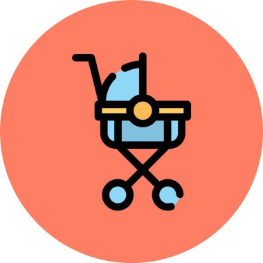 Kişisel ve ticari kullanımların vektör illüstrasyon simgesi