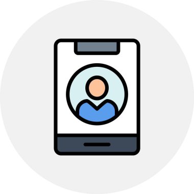 mobil sohbet simgesini ara