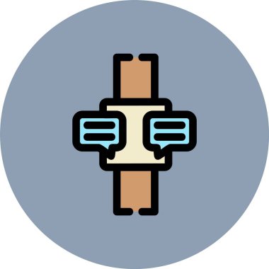 Seo simgesinin vektör illüstrasyonu