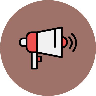 hoparlör vektör illüstrasyonu