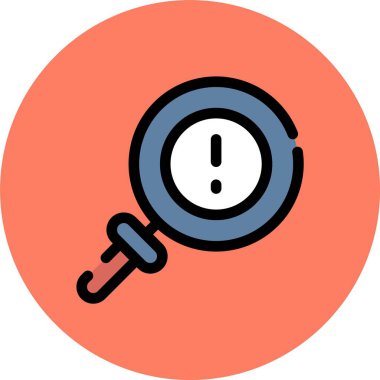 vektör Arama Simgesi illüstrasyonu