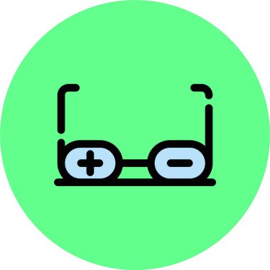 vektör gözlüğü resimleme