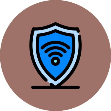 wifi simgesi vektör illüstrasyonu