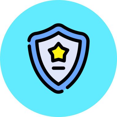 vektör koruma simgesi, vektör illüstrasyonu, güvenlik kavramı