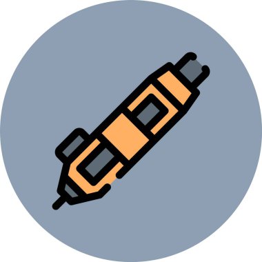 Roket simge vektör çizim