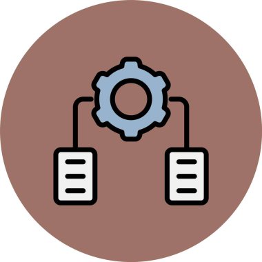 Vektör ayarı Simge illüstrasyonu