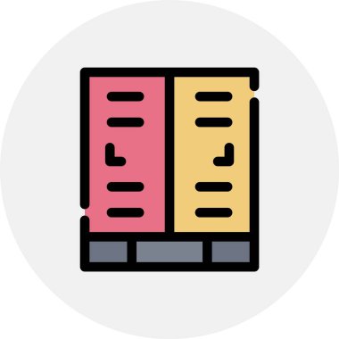 veri depolama vektörü simgesi