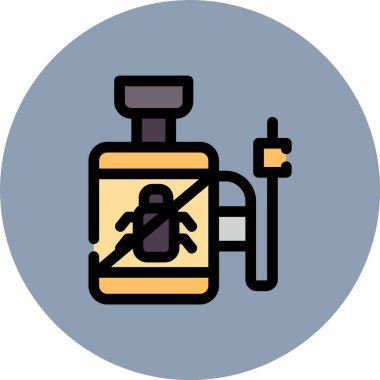 Bir yağ şişesinin vektör çizimi