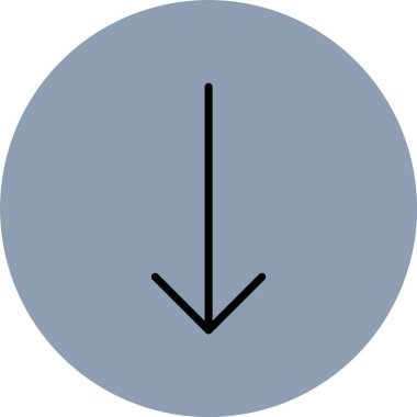 Bir çember simgesinin vektör illüstrasyonu