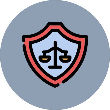 vektör kalkanı resimleme