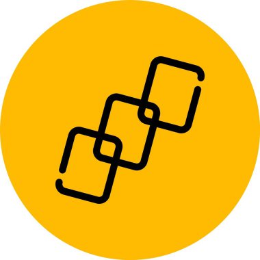 Vektör evrensel simgesi Trendy bakmak.