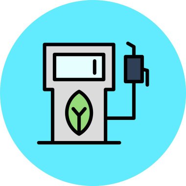 Yakıt istasyonu simgesi, taslak biçimi