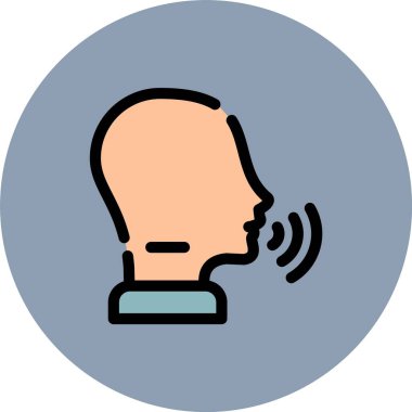 İnsan simgesinin vektör illüstrasyonu